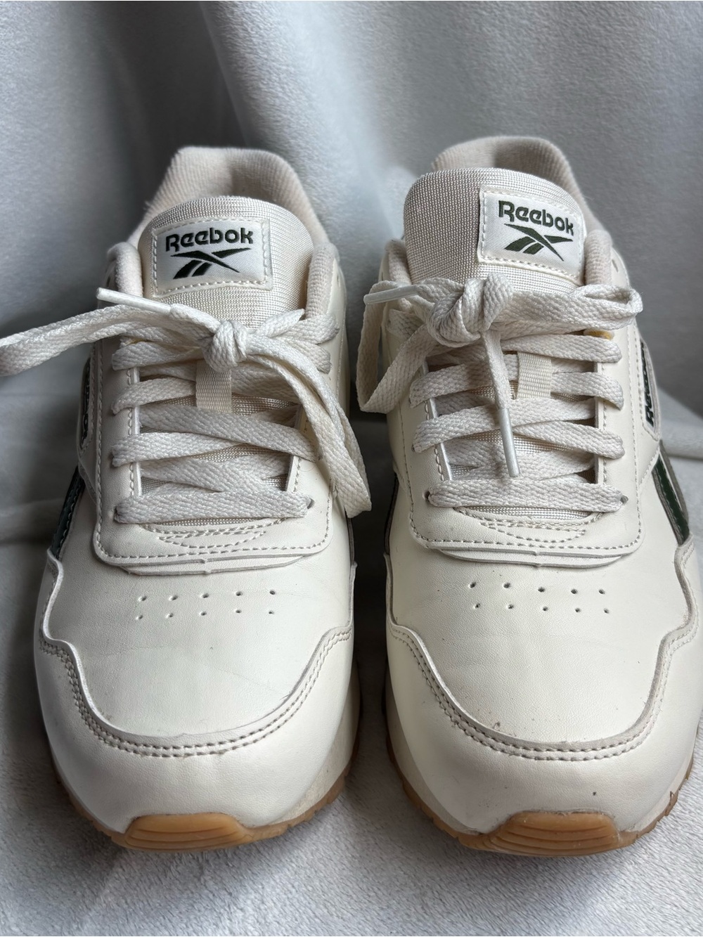 Reebok Classic Harman Green Striped Sneakers 8.5 - Picture 3 of 8